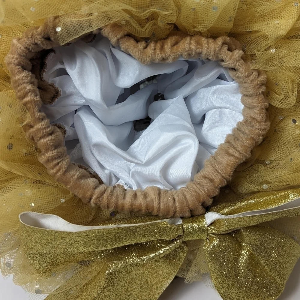 Toddler Black and Yellow Tule Bumblebee Sequin‎ Skirt 18-24 Months
